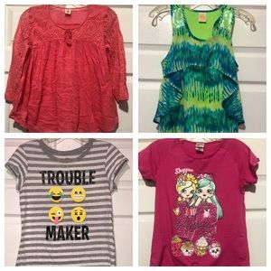 Girls XL shirts